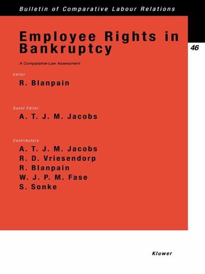 cover image of Employee Rights in Bankruptcy